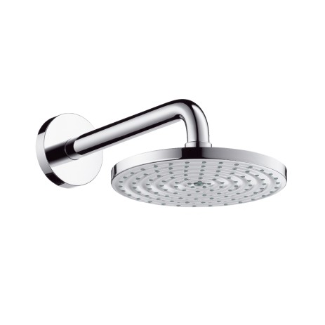 Hansgrohe Tellerkopfbrause Raindance Air 180mm mit Brausearm chrom 27476000