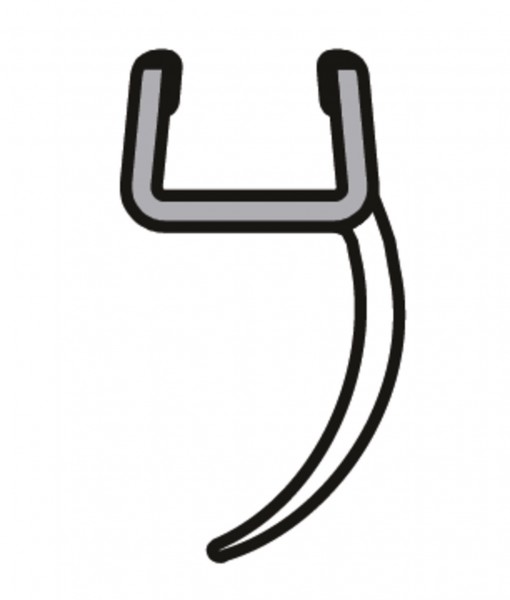 vertikale Dichtleiste 180° derby FP VIGOUR