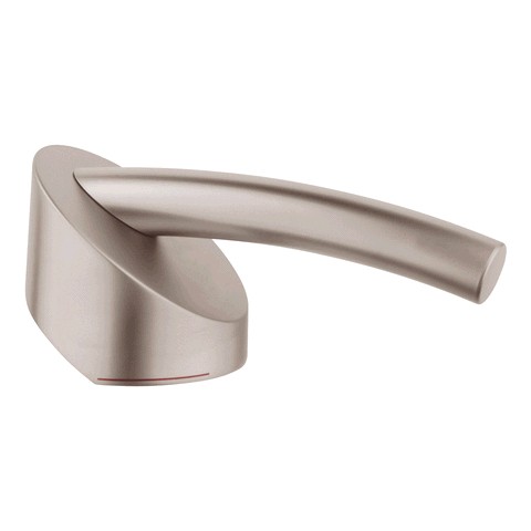 GROHE Hebel 46495 für Tenso EHM Wanne Aufputz/3-Loch-Wanne Oberbau silk metal 46495AV0