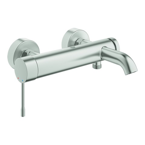 GROHE EH-Wannenbatterie Essence 33624_1 Wandmontage eigensicher supersteel 33624DC1