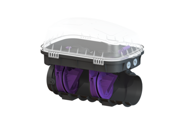 KESSEL Rückstaudoppelvers. Staufix SWA o. Spitzende/Muffe, freiliegende Leitung 73000.10