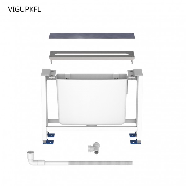 Fliesenrand-Einbaukörper individual für 3/4-Loch-Armaturen VIGOUR