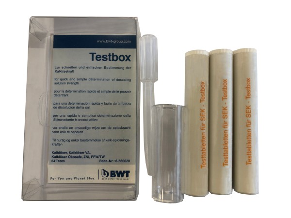 BWT Prüfgerät SEK-Testbox Kalklösekraft-Bestimmung 60003