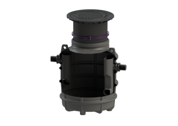 KESSEL Fettabscheider EasyClean ground NS 2, Standard, 550 950 mm, Klasse D 93002/80D