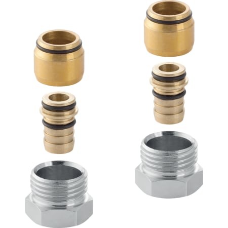 Geberit FlowFit Anschlussverschraubung mit AG Ms d16-G1/2 619.267.22.1