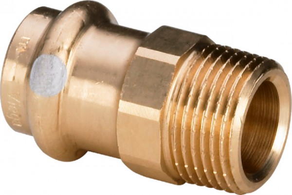 Viega Übergangsstück mit SC Profipress S in 18mm x G3/4 in Rotguss 629137