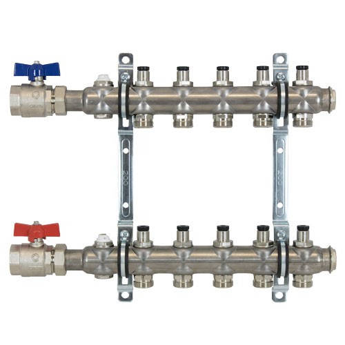 strawa HK-Anschlussverteiler e-class 55 ohne SFE, mit 1''''KH 4 Hkr.