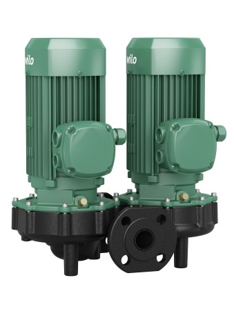 Wilo Trockenläufer-Standard-Doppelpumpe DPL 40/165-4/2,DN40,3x400V,4kW 2121248