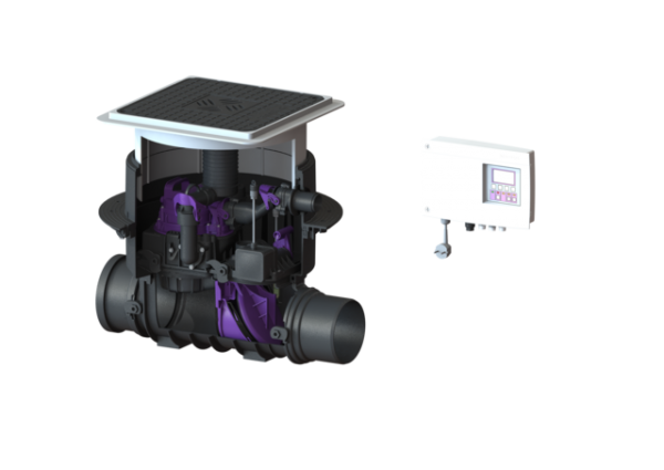 KESSEL Rückstauhebeanlage Ecolift DN 150, zum Einbau in die Bodenplatte 21150S