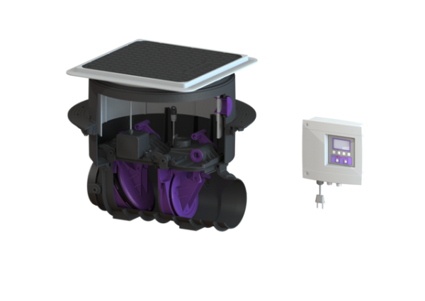 KESSEL Fäkalien Rückstauautomat Staufix FKA Komfort o. Spitzende,Muffe,Bodenpl. 84000S
