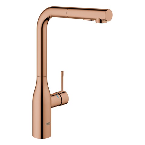GROHE EH-Spültischbatterie Essence 30270 ausziehbare Spülbrause warm sunset 30270DA0