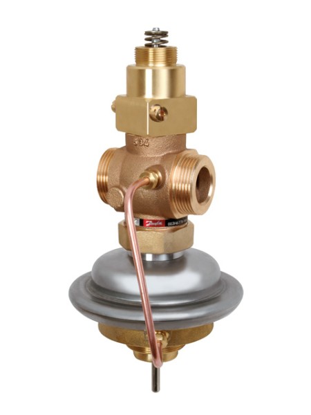 Danfoss Vol.-stromregl. m. Stellv. AVQMT DN15, Kvs 1,6, PN25, RG5, G3/4 A 003H6772
