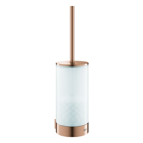 GROHE WC-Bürstengarnitur Selection 41076 Glas/warm sunset gebürstet 41076DL0