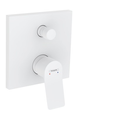 Hansgrohe Wannenmischer Unterputz Vivenis F-Set m.Sicherungskombi. mattweiss 75416700