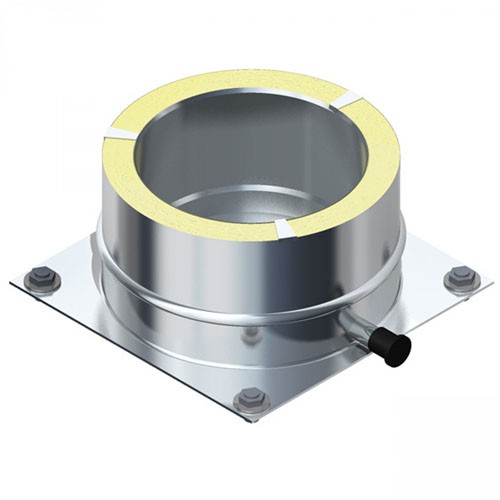 Außenkamin Kondensatschale 150/0,5mm für Wand / Bodenmontage 530070201