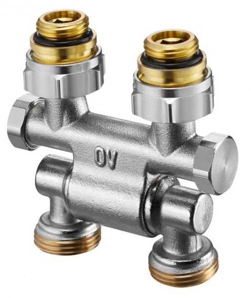 OVENTROP-Absperrverschraubung ZB "Multiflex F", schwenkbar, 1/2"AGx3/4"AG 1015781