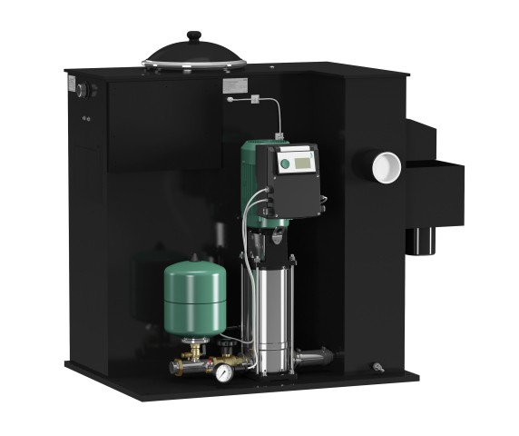 Wilo Einzelpumpenanlage COR/T-1 Helix VE 611-GE,4kW 2547972