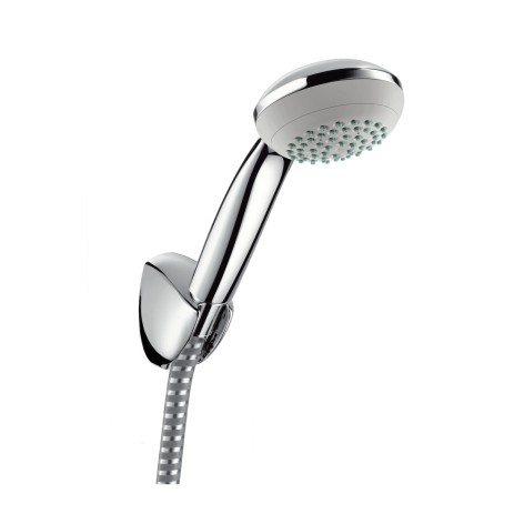 Hansgrohe Brausenset Crometta 85 1jet/Porter C chrom mit Brausenschlauch 1600mm 27577000