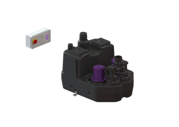 KESSEL Doppelhebeanlage Aqualift F XL 1500W S1 Duo 200L o.S. 11095