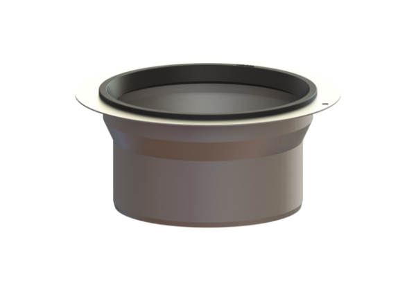 KESSEL Zwischenstück System 200 Edelstahl, Anschlussrand 27186