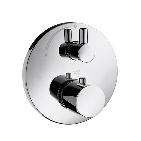 Hansgrohe Thermostatmischer UP Axor Uno F-Set chrom mit Absperrventil 38700000