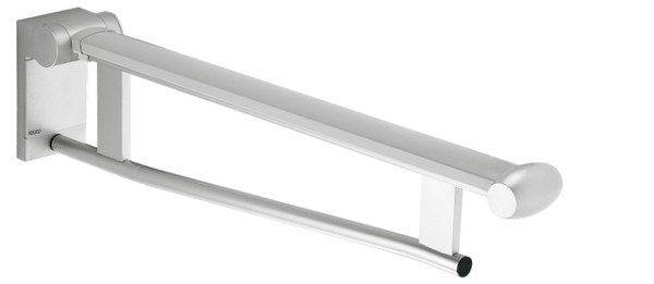 Keuco SK-Griff WT Plan Care 34902, silber-eloxiert/lichtgrau, 650 mm 34902170638
