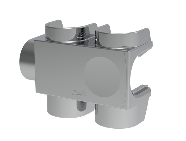 Danfoss Kunststoffabdeckung für VHS-DV DG, Fühler rechts in Chrom, HK 3/4" 013G7962