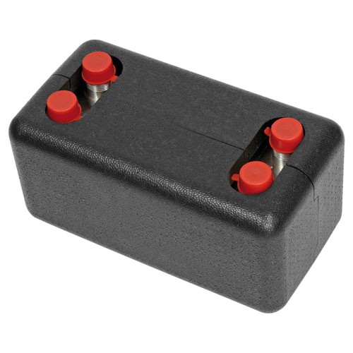 Plattenwärmetauscher 10 x 50 Inkl. Wärmedämmung EPP schwarz 500003501