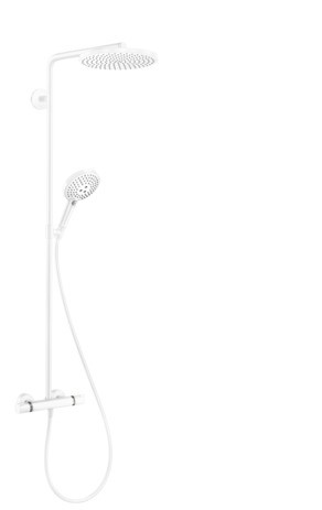 Hansgrohe Showerpipe Raindance Select S 240 1jet PowderRain mattweiss 27633700