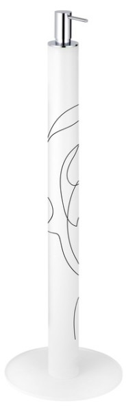 Keuco Desinfek.mittelsp., Univ.Art. 04957, Stand Leaf, Pumpe verchr., weiß 4957000401