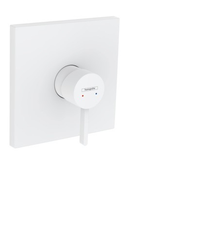 Hansgrohe Brausenmischer Unterputz Finoris Fertigset mattweiss 76615700