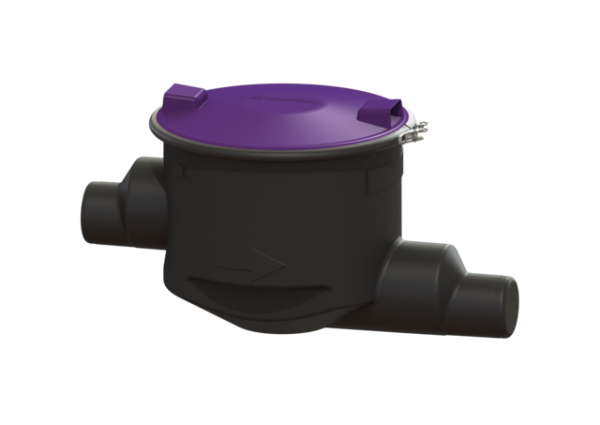 KESSEL Probenahmeeinrichtung DN100/150, waagr, aus Polyethylen 915871