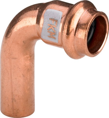 Viega Bogen 90 Grad mit SC Profipress S 4516.1 in 18mm Kupfer 628246
