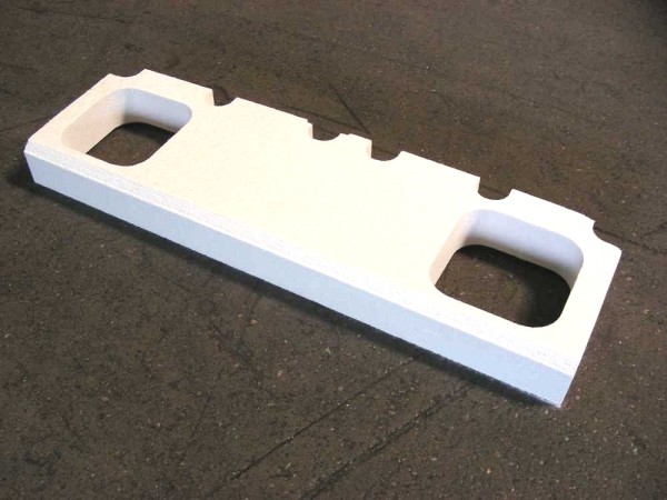 WINDHAGER ISOLIERST.BK OB.HMX400 Isolierstein Brennkammer oben (540x159x5 007014