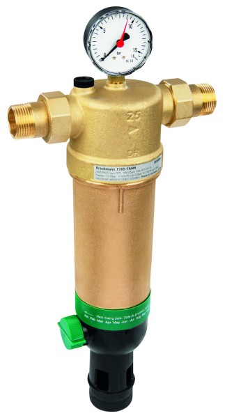 Resideo Hauswasser-Feinfilter F76S Messing, ACM, R1/2