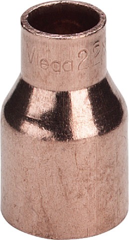 Viega Absatznippel 95243 in 54mm Außenlötende x 35mm Kupfer 115852