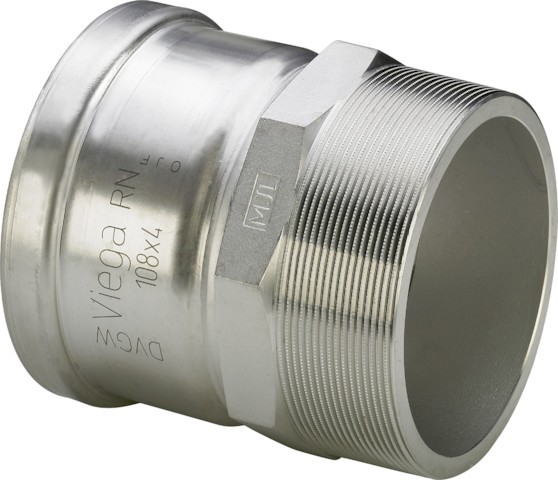 Viega Übergangsstück Sanpress Inox XL 2311XL in 88,9mm x R3 Edelstahl 483128