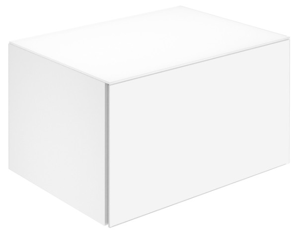 Keuco Sideboard X-Line 33125, inox/Glas inox, 650x400x490mm 33125290000