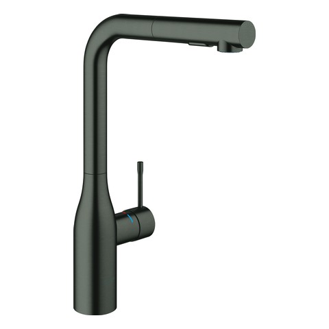 GROHE EH-Spültischbatterie Essence 30270 auszb. Spülbrause hard graphite geb. 30270AL0
