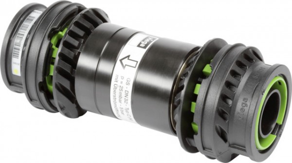 Viega Gasströmungsw. mit SC Geopress K 9755.1 Typ C in 50mm Kunststoff 711436