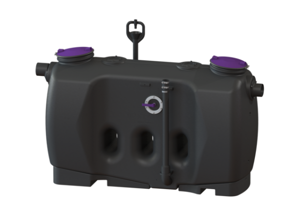 KESSEL Fettabscheider EasyClean free NS 10, Direct, Fülleinr., Schauglas, SC 93010.32/D