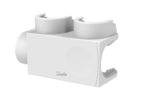 Danfoss Kunststoffabdeckung für VHS-DV Eck, Fühler rechts in RAL 9016, HK 1/2" 013G7973