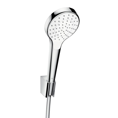 Hansgrohe Brausenset Croma Select S 1jet/ Porter S weiss/chr.Brauseschlauch 1250mm 26420400