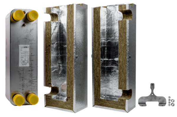 Wolf Plattenwärmetauscher 200 kW - 2" Typ: SL78-70 Platten 2074841