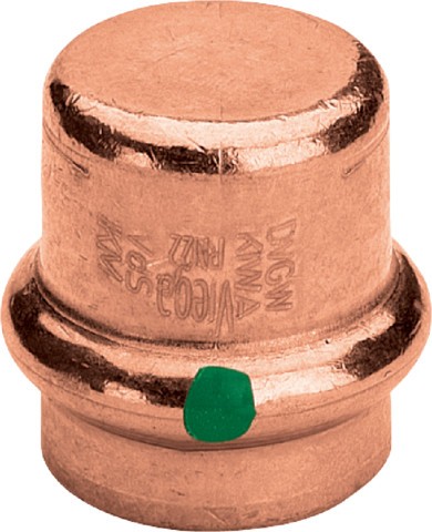 Viega Verschlusskappe mit SC Profipress 2456 in 22mm Kupfer 349356