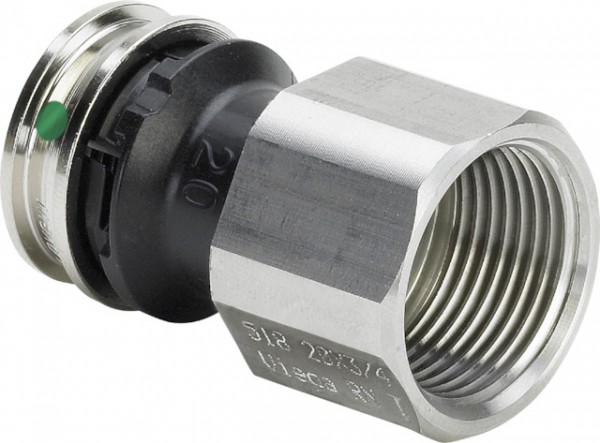 Viega Übergangsstück mit SC Raxinox 4412 in 16mm x Rp1/2 Stahl nichtrostend 724092