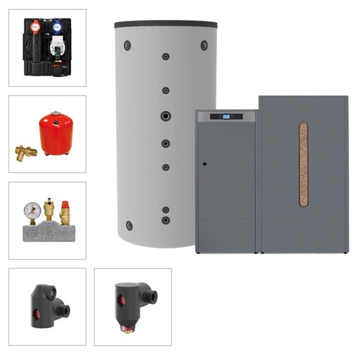 Pelletkesselset PLT-AC 35-2B Variante B (1x SLS-1500-S) 310805100