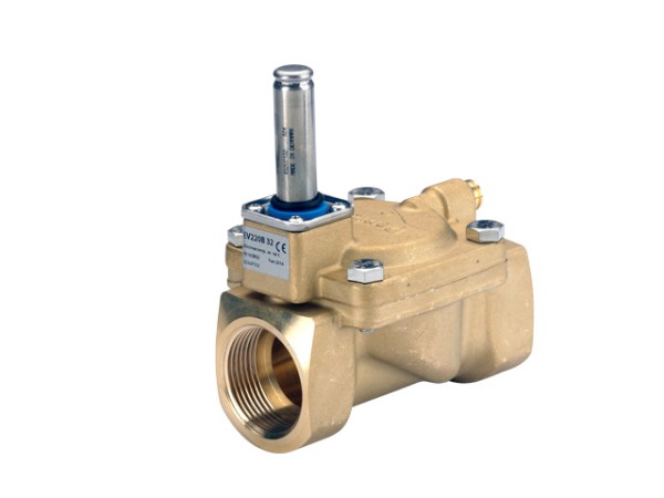 Danfoss Magnetventilgehäuse EV 220B 32B G 1 1/4, kvs 18,0, servogesteuert, NC 032U7132