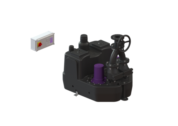 KESSEL Doppelhebeanlage Aqualift F XL 5500W S3 Duo 200L m.S.G. 11075