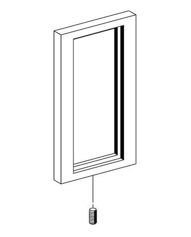 SCHELL Rosette für WC-Druckspüler EDITION ECO, chrom 230520699